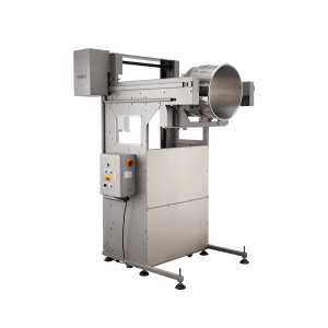 BLCS-86 Mixing bowl is easily fixed, lifted up and overturns to table or depositor.