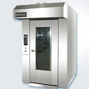 Commercial rotary rack oven RV2 designed for efficient and uniform baking results