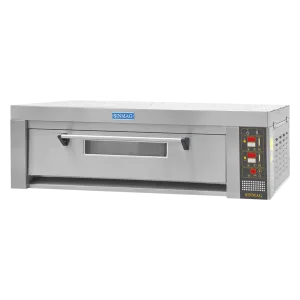Pizza deck oven Easy to use digital controls for temperature,steam time,and top and bottom heat controls for each individual deck.