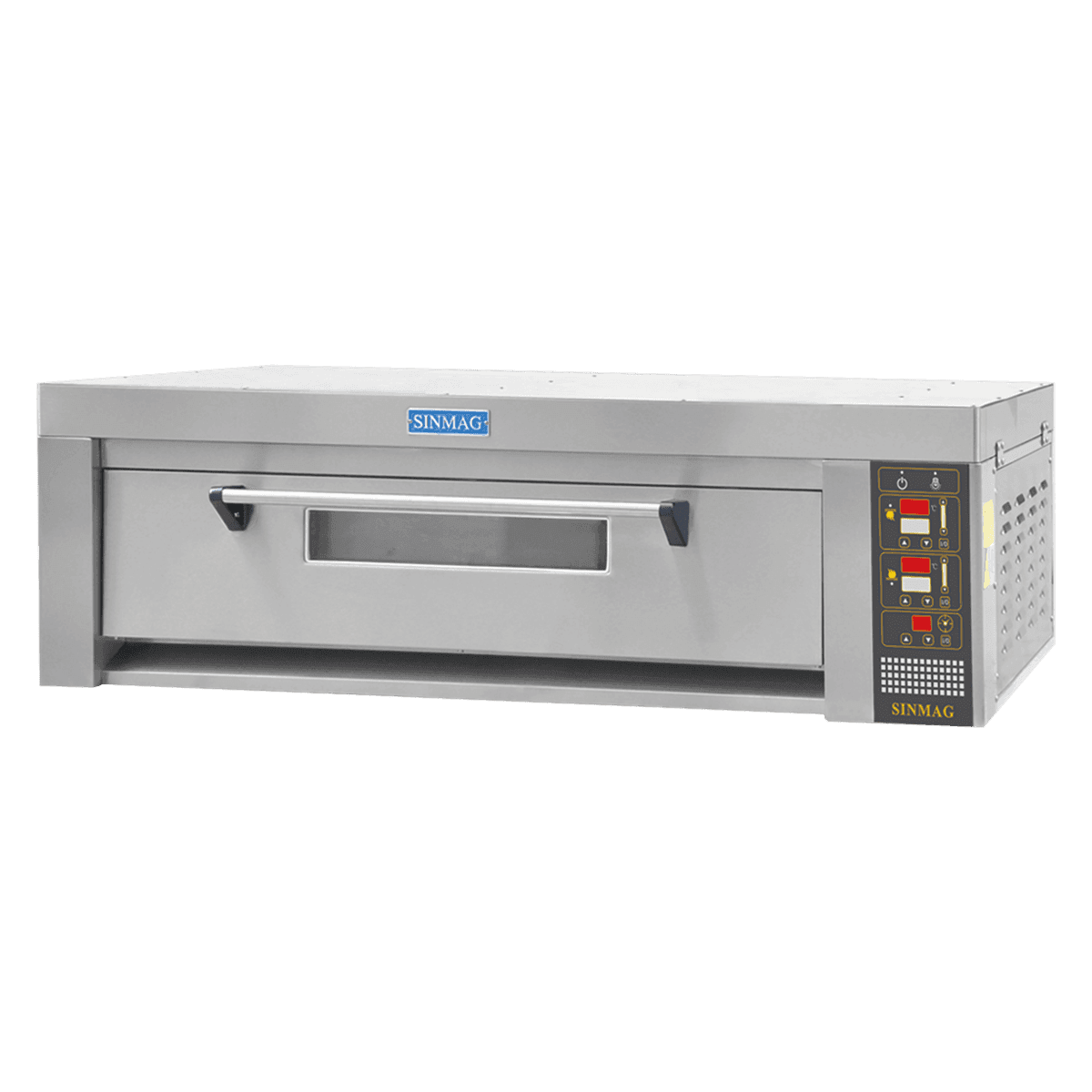 Pizza deck oven Easy to use digital controls for temperature,steam time,and top and bottom heat controls for each individual deck.