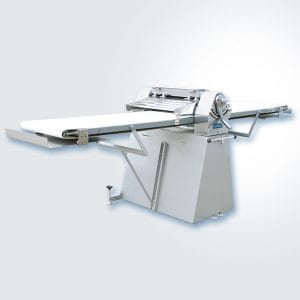 Automatic SM-520 heavy dough sheeter designed for rolling heavy dough in bakery production lines