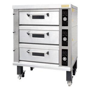 SM2-523 commercial deck oven ensuring uniform heat and efficient bakery production