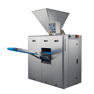 Sinmag SMD-2P and SMD-4P continuous divider machines for bread, rolls, and pizza dough