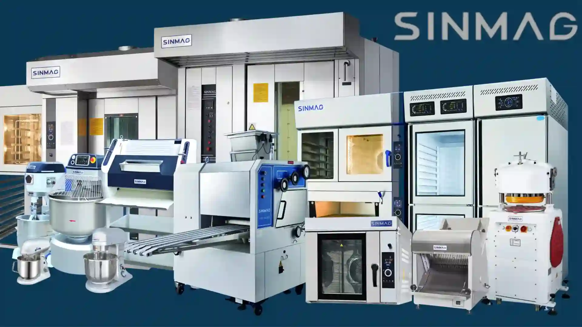 Industrial Bakery Machinery - SINMAG Authorized Dealer India