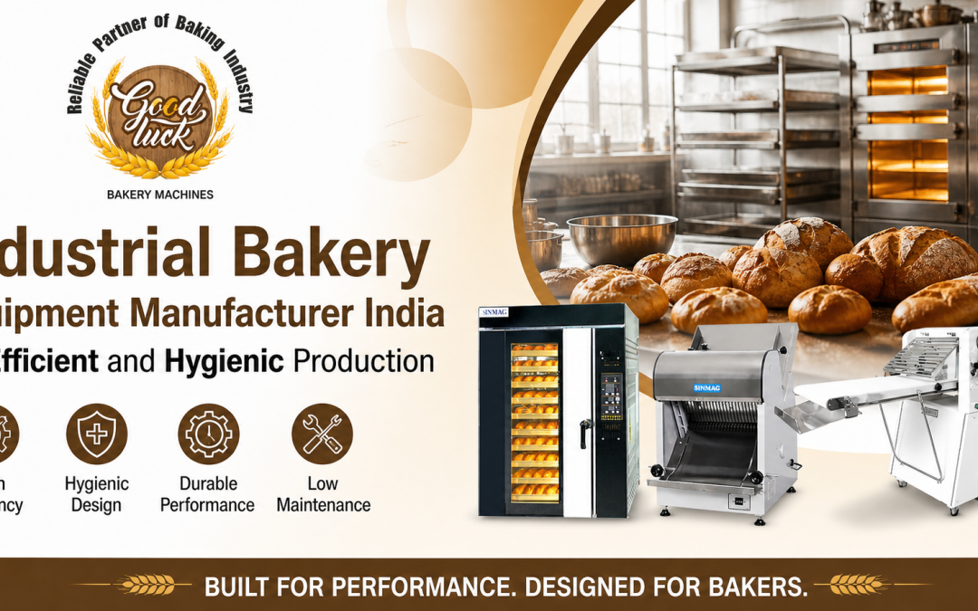 Industrial Bakery Equipment Manufacturer India for Efficient and Hygienic Production