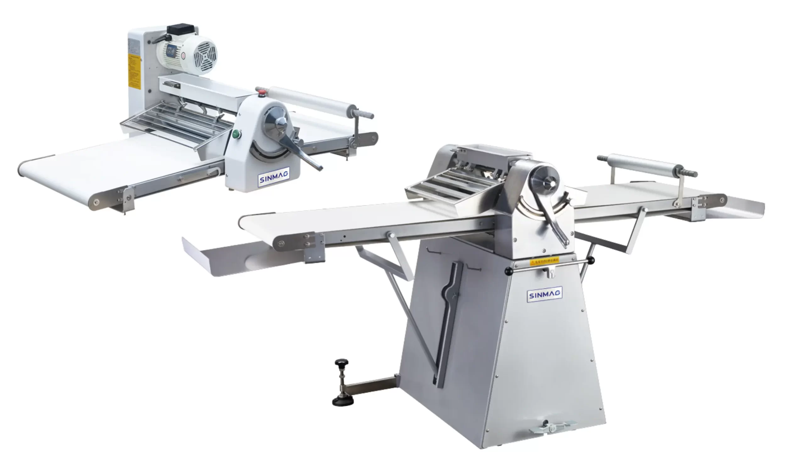 Industrial bakery setup for small business automated dough sheeter