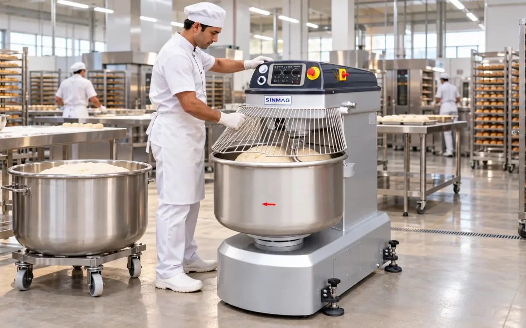 sinmag spiral mixer 200KG